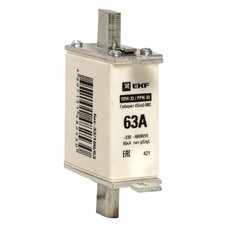 Вставка плавкая EKF ППН-33 63А 50 кА 660 В (fus-33/100/63)