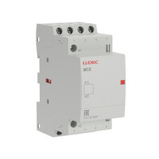 Контактор модульный DKC MCE Yon Max 240 В 25 А тип AC 4НО (MCE-25-40-A240)