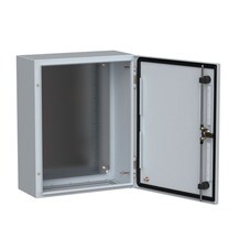 Щит распределительный навесной IEK Titan 5 ЩМП-50.40.20 металлический IP66 500х400х200 мм с монтажной панелью (TI5-10-N-050-040-020-66)