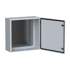 Щит распределительный навесной IEK ЩМП-6.6.2 металлический IP54 600х600х250 мм с монтажной панелью (YKM40-662-54)