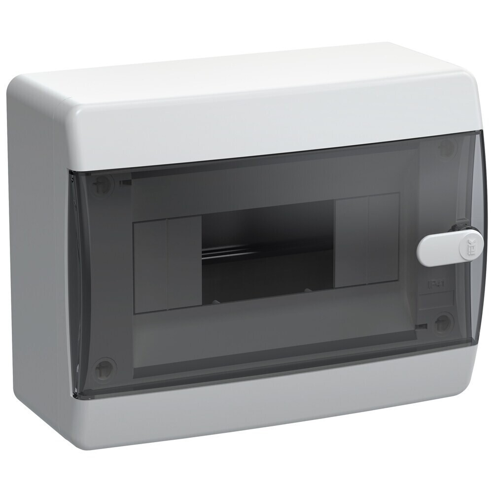 Щит распределительный навесной IEK Union Compact ЩРН-П-8 пластиковый IP41 170х218х103 мм прозрачная дверь, Белый
Щит распределительный навесной IEK Union Compact ЩРН-П-8 пластиковый IP41 170х218х103 мм прозрачная дверь, Белый