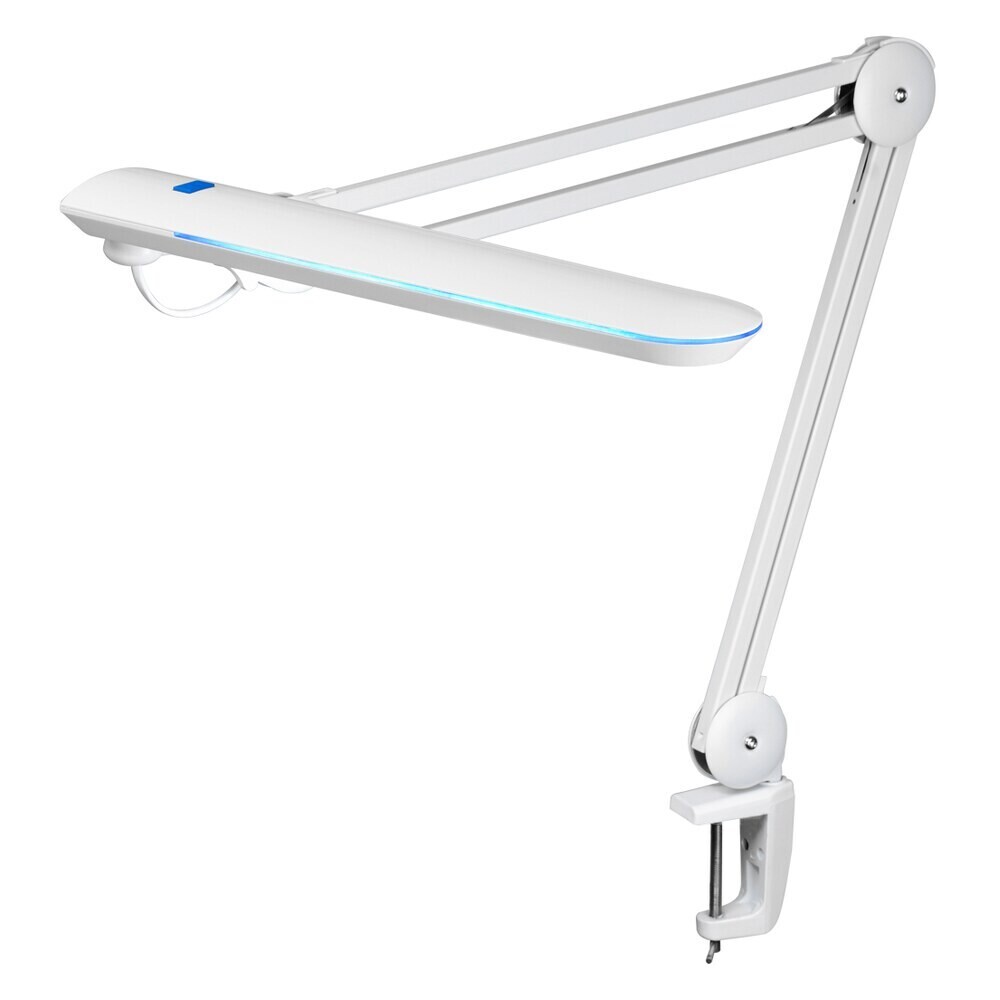 Лампа настольная светодиодная бестеневая 6000К 12 Вт 60 SMD Rexant Blue Stream (31-0407)
Лампа настольная светодиодная бестеневая 6000К 12 Вт 60 SMD Rexant Blue Stream (31-0407)