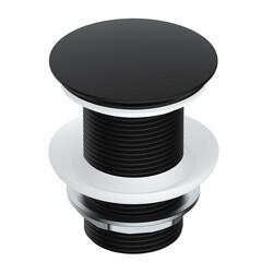 Донный клапан WasserKraft клик-клак G1 1/4 черный (A245)