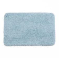Коврик для ванной голубой 90х57 см WasserKraft Kammel (BM-8314)