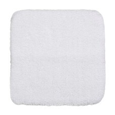 Коврик для ванной белый 57х55 см WasserKraft Kammel (BM-8345)