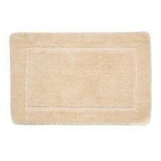 Коврик для ванной бежевый 90х60 см WasserKraft Lopau (BM-6013)