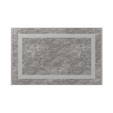 Коврик для ванной серый 80х50 см WasserKraft Neime (BM-1912)