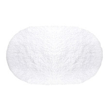 Коврик для ванной белый 100х60 см WasserKraft Dill (BM-3940)