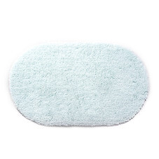 Коврик для ванной голубой 100х60 см WasserKraft Dill (BM-3952)