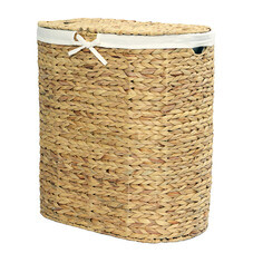 Корзина для белья WasserKraft Dill 330х580х610 мм 87,1 л светло-коричневая (WB-610-L)