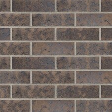 Клинкерная плитка для фасада Terramatic Moon Brown DK (18 шт.= 0,31 кв.м) коричневая 240х71х14 мм