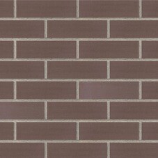Клинкерная плитка для фасада Terramatic Plato Brown (18 шт.= 0,31 кв.м) коричневая 240х71х14 мм