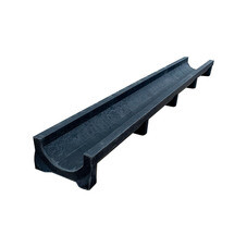 Лоток водоотводный полимерпесчаный 1000х140х70 мм Gidrolica класс С250 (703)