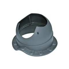 Проходной элемент Krovent Base-VT Wave 110 для готовой кровли из металлочерепицы серый