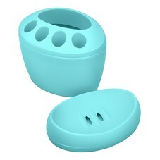 Набор аксессуаров для ванной Martika Камея 2 предмета полипропилен цвет в ассортименте