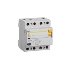 УЗО IEK ВД1-63 32А 3P+N тип AC 100 мА 4,5 кА (MDV10-4-032-100)