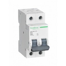 Автоматический выключатель модульный Systeme Electric City9 Set 2P 25А тип B 4,5 кА 230 В (C9F14225)
