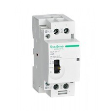 Контактор модульный Systeme Electric City9 Set 230 В 63 А тип AC 2НО с ручным управлением (SE C9C32263)