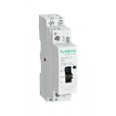 Контактор модульный Systeme Electric City9 Set 230 В 20 А тип AC 2НО с ручным управлением (SE C9C32220)