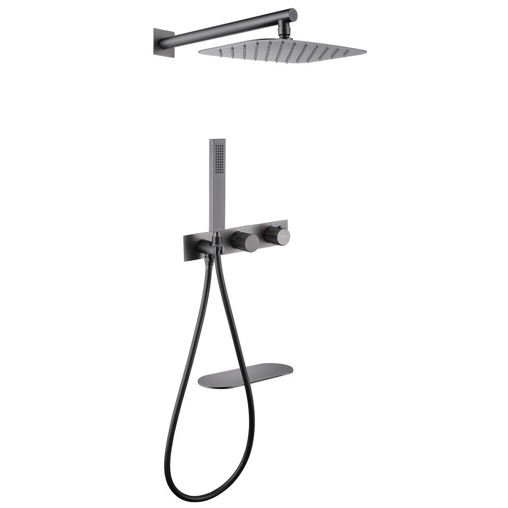 Душевая система Abber Rund встраиваемая с верхним душем с лейкой со смесителем никель (AF8750NG) 
Душевая система Abber Rund встраиваемая с верхним душем с лейкой со смесителем никель (AF8750NG)