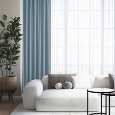 Штора бархат светлый маренго 150х270 см Волшебная Ночь Бархатный Блэкаут (2 шт.) (930788)