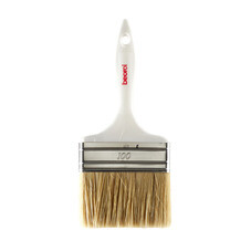 Кисть плоская смешанная щетина пластиковая ручка Beorol Universal 100х15 мм для эмалей и лаков на алкидной основе