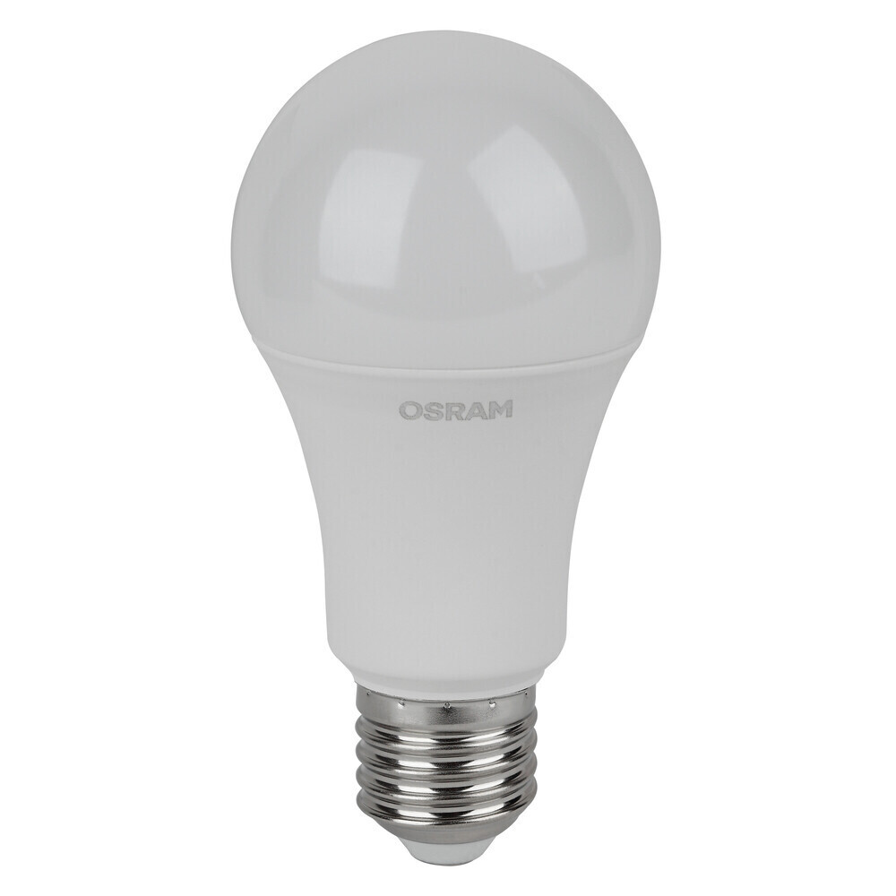 Лампа светодиодная Osram E27 2700К 7 Вт 600 Лм 170-250 В груша A60 матовая 
Лампа светодиодная Osram E27 2700К 7 Вт 600 Лм 170-250 В груша A60 матовая