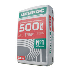 Цемент ЦЕМРОС М500 Д20 ЦЕМ II А-Ш 42,5 Н 50 кг