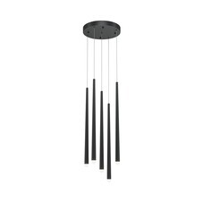 Светильник светодиодный подвесной Maytoni Cascade 3000-4000К 31 Вт 15,5 кв.м черный IP20 (MOD132PL-L30BK)
