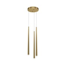 Светильник светодиодный подвесной Maytoni Cascade 2600-3500К 19 Вт 9,5 кв.м латунь IP20 (MOD132PL-L18BSK)