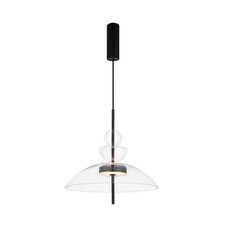 Светильник светодиодный подвесной Maytoni Bangkok 3000К 12 Вт 6 кв.м черный IP20 (MOD185PL-L6B3K1)