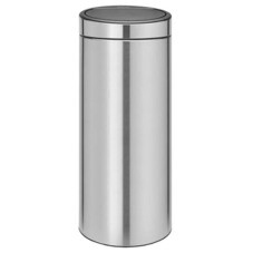 Ведро для мусора Brabantia Touch Bin New с крышкой 30 л металл стальное матовое