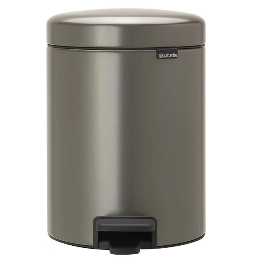 Ведро для мусора Brabantia NewIcon с крышкой 5 л металл платиновое с педалью, Коричневый
Ведро для мусора Brabantia NewIcon с крышкой 5 л металл платиновое с педалью, Коричневый