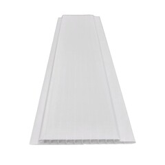 Панель ПВХ 100х3000х8 мм Stella Standart вагонка белая 0,3 кв.м