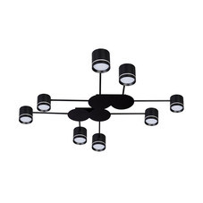 Люстра потолочная Arte Lamp Legacy GX53 96 Вт 16 кв.м (A8024PL-8BK)