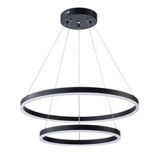 Люстра светодиодная подвесная Arte Lamp Siren 74 Вт 3000-6000К 12 кв.м (A2548SP-75BK)