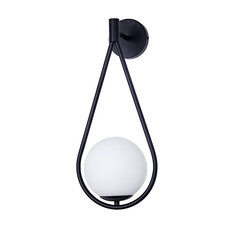 Бра Arte Lamp Matisse E14 40 Вт 220 В черное IP20 (A7765ap-1BK)