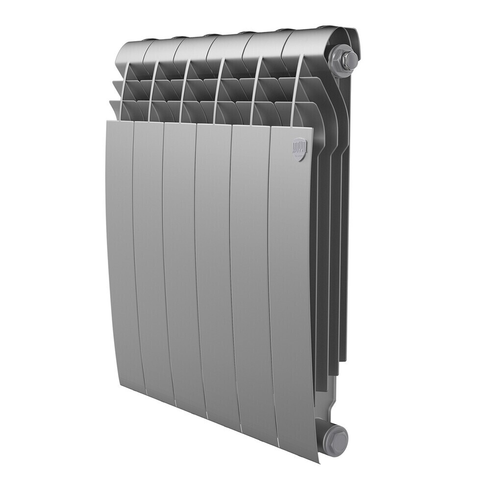 Радиатор биметаллический Royal Thermo BiLiner B 500 мм 6 секций 1" боковое подключение серебристый, Серебро
Радиатор биметаллический Royal Thermo BiLiner B 500 мм 6 секций 1" боковое подключение серебристый, Серебро