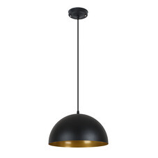 Светильник подвесной Arte Lamp Carmel E27 40 Вт 1 кв.м черный IP20 (A7077SP-1BK)