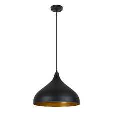 Светильник подвесной Arte Lamp Carmel E14 40 Вт 1 кв.м черный IP20 (A7076SP-1BK)