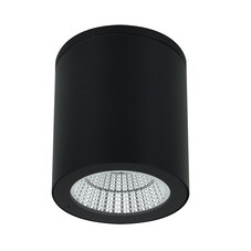 Светильник светодиодный садово-парковый накладной Arte Lamp Torcular черный 130 мм 4000К 13 Вт IP65 (A1813PF-1BK)