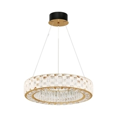 Люстра светодиодная подвесная Maytoni Castello 40 Вт 3000К 20 кв.м (MOD336PL-L120G3K)
