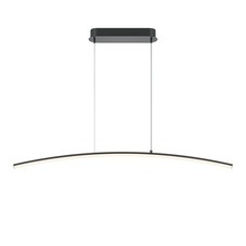 Светильник светодиодный подвесной Maytoni Curve 3000-4000К 15 Вт 7,5 кв.м черный IP20 (MOD243PL-L18BK)