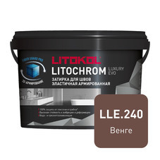 Затирка цементно-полимерная Litokol Litochrom Luxury EVO LLE.240 венге 2 кг