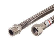 Подводка для газа сильфонная CTM 1/2 ВР(г) х 1/2 НР(ш) 400 см