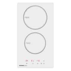 Варочная панель индукционная HomSair HIC32AWH 2 конфорки белая