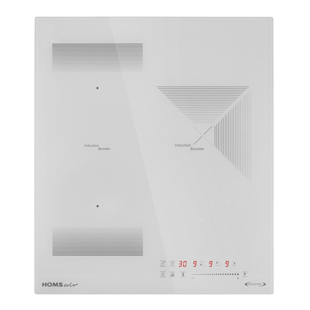 Варочная панель индукционная HomSair HIC43BWH Inverter 3 конфорки белая
Варочная панель индукционная HomSair HIC43BWH Inverter 3 конфорки белая