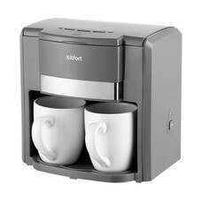 Кофеварка капельная Kitfort КТ-7302 серая