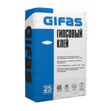 Клей для ПГП/ГКЛ/ГВЛ Gifas гипсовый летний 25 кг