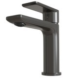 Смеситель для раковины Mixline ML33-04GR однорычажный графит (556598)